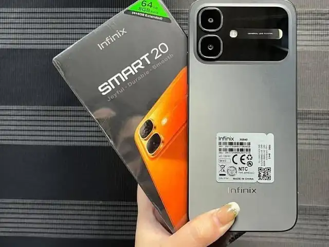 Infinix Smart 20 8/128Gb black, Душанбе