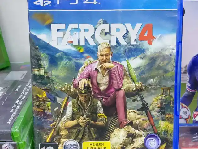 Игра Farcry 4 русская версия для PS4 PS5, Душанбе