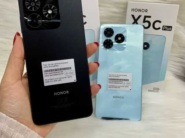 Huawei Honor X5c+ 4/128gb Blue 5300Мач, Душанбе