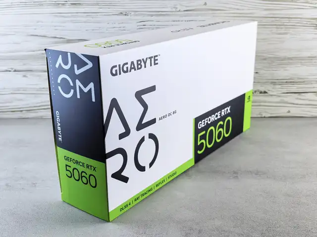 Видеокарта GIGABYTE AERO RTX 5060, Душанбе
