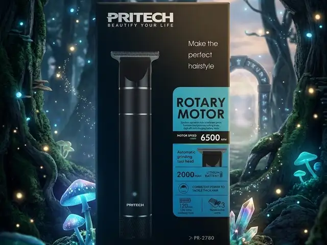 PRITECH PR-2780 Триммери касбӣ барои хатгирӣ ва риш Нав, Душанбе