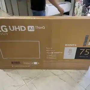 Телевизор LG 75 дюйм Android smart tv, Душанбе