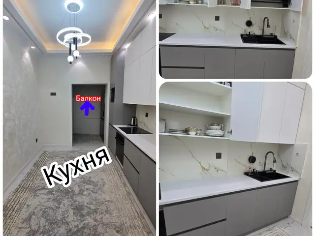 3-комн. квартира, 5 этаж, 100м², Исмоили Сомони, Душанбе - 7