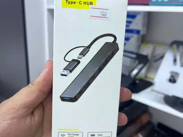 Кабель TYPE-C HUB 6 in 1, Душанбе