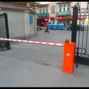 Установка шлагбаум, Душанбе