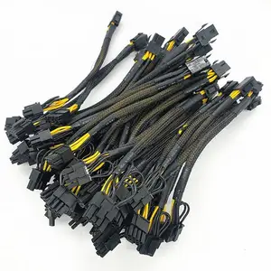 Кабель питания для видеокарты 6 пин на 2x 6+2 пин, Душанбе
