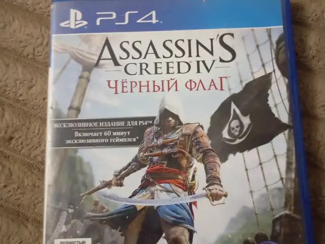 Игра Assassin's creed black flag для PS4, Душанбе