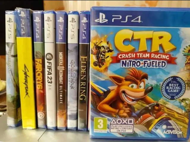 Игра Crash CTR PlayStation 4 PlayStation 5, Душанбе