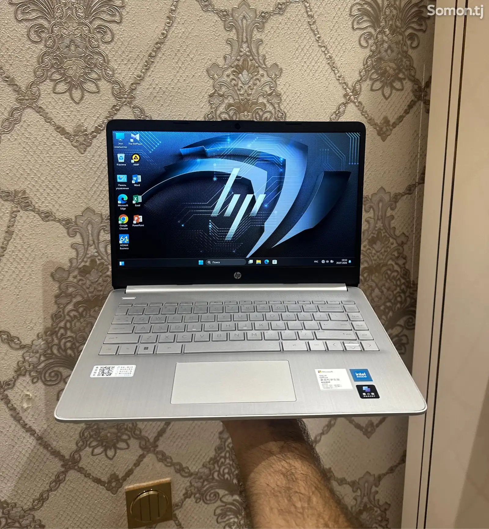 Ноутбук Hp N4500 11th/4GB/SSD, Душанбе