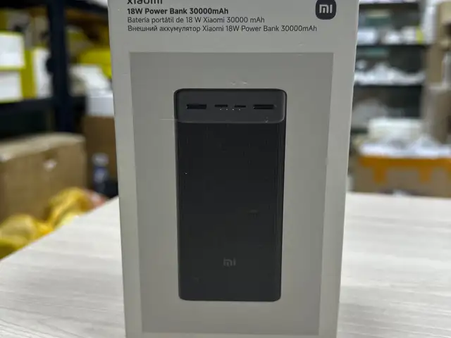 Внешний аккумулятор Power Bank Xiaomi 30000 18W Global, Душанбе