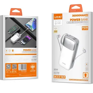 Внешний аккумулятор LDNIO PQ30 30000mAh, Душанбе
