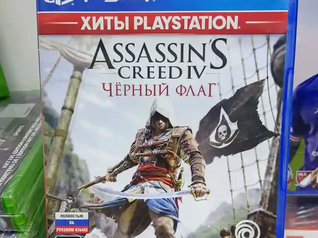 Игра Assassin's Чёрный Флаг русская версия для PS4 PS5, Душанбе