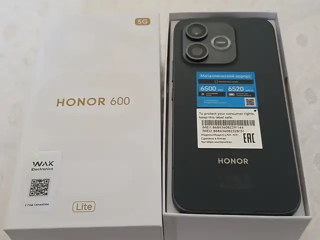 Honor 600 Lite, Душанбе
