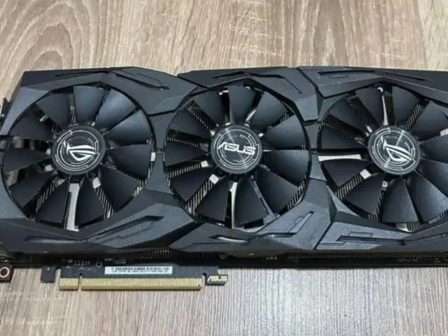 Игровая Видеокарта Asus Strix GTX 1080 Gaming 8gb GDDR5 256 bit, Душанбе