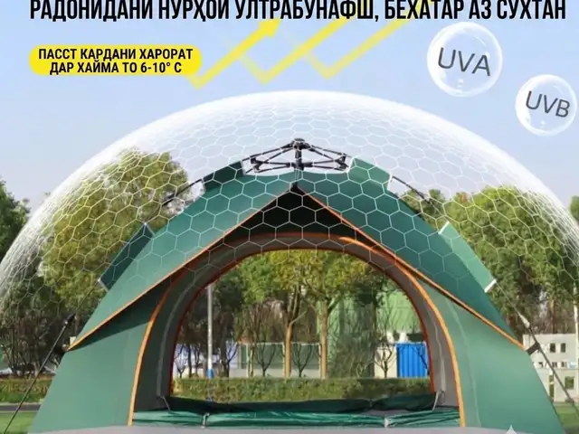 Автоматическая Быстрораскладная Палатка Размер 260х230х160, Худжанд