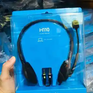 Наушники Logitech Stereo Headset H110, Душанбе
