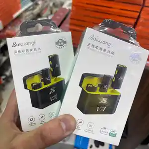 Микрофон петличный Wireless Microphone Baivangli петличка беспроводной, Душанбе