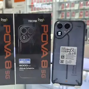 Tecno Pova 8 5G 16/256Gb black, Душанбе