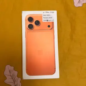 Apple iPhone 17 Pro Max, 512 gb, Cosmic Orange, Душанбе