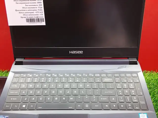 Игровой Ноутбук Hasee core i7 9th 16/512 GTX 1650 4Gb, Душанбе