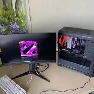 Игровой компьютер Core i7-10700/RTX 3060Ti 8GB/SSD 1TB NVMe m.2/RAM 32GB DDR4, Душанбе