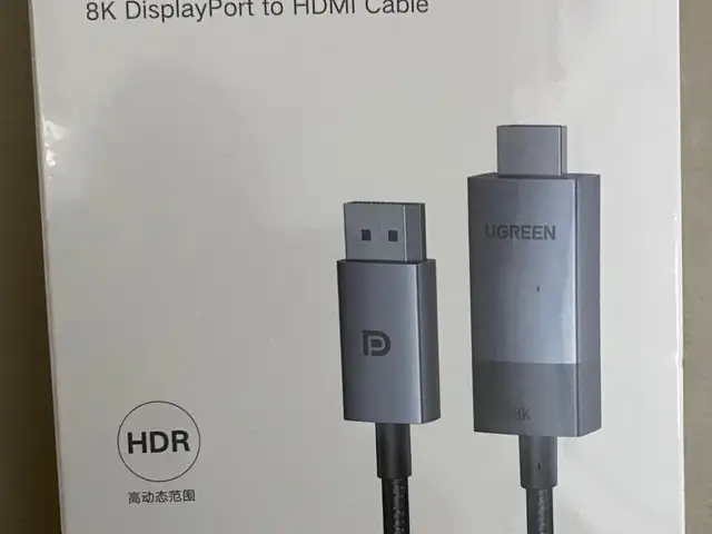 DisplayPort-HDMI кабель 8K 1.5M, Душанбе