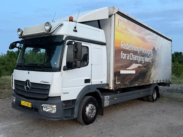 Бортовой грузовик Mercedes-Benz Atego 12-30, 2014 Автоматик, Худжанд
