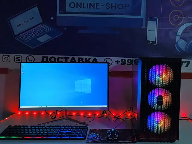 Игровой компьютер Intel Core I5 4450/16GB RAM/GTX 1050TI 4GB DDR5, Душанбе
