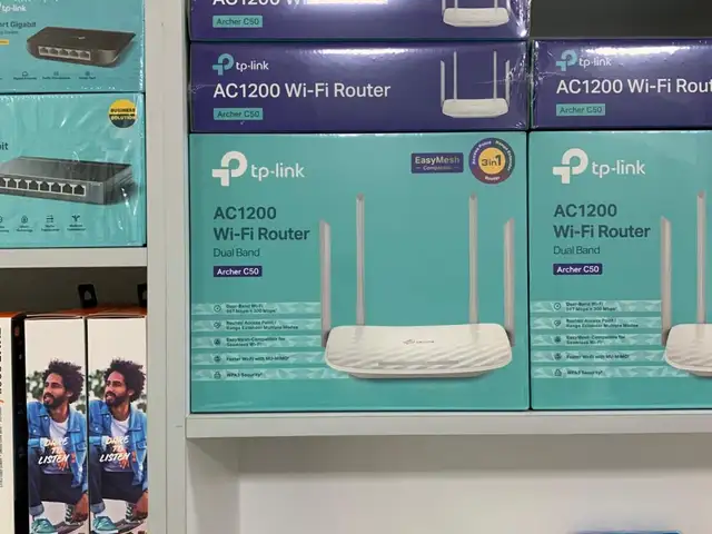 Wi-Fi роутер TP-Link AC1200 Archer C50 двухдиапазонный, Душанбе