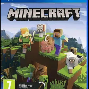 Игра Minecraft Диск для Playstation 4 New, Душанбе
