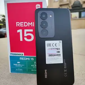 Xiaomi Redmi 15 256гб.7000мач purplee, Душанбе