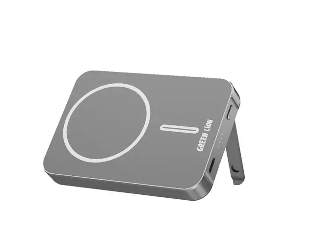 Внешний аккумулятор Green Lion METZ MagSafe 10000mAh серый, Душанбе