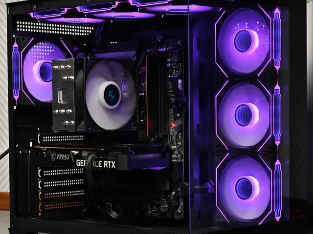 Игровой компьютер core i5 14400F/RAM 16GB DDR 4/RTX 5060/NVME 512GB, Душанбе - 2