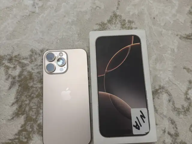 Apple iPhone 16 Pro Max, 256 gb, Desert Titanium, Душанбе