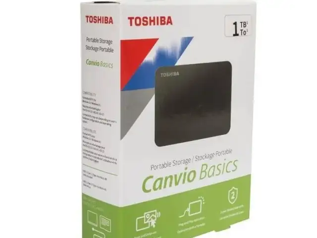 Жесткий диск Toshiba Canvio Baics 1TB, Душанбе