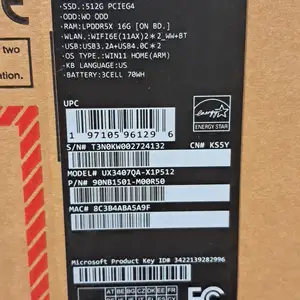 Ноутбук ASUS ZENBOOK, Душанбе
