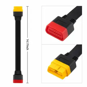 Удлинитель диагностического разъема OBD2 16-pin на 16-pin 36см., Хуҷанд