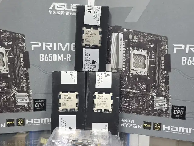 Комплект Asus B650M-R Ryzen 5 7500F, Душанбе