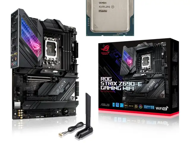 Материнская плата Asus Rog Strix z690-E Gaming Wi-Fi + i9 13900K, Душанбе