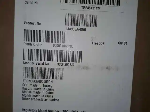 Системный блок HP Pro 3500 G2M, Душанбе