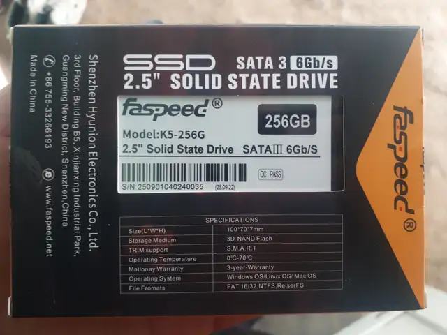 Жесткий диск ssd накопитель, Душанбе