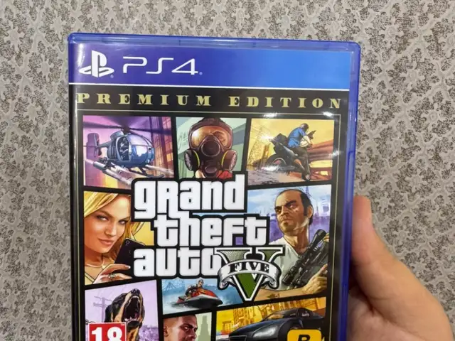 Диск для ps4 ps5 Gta 5, Худжанд