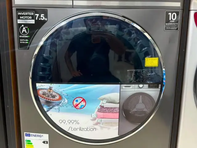 Стиральная машина 7,5 кг LG Invektor, Душанбе