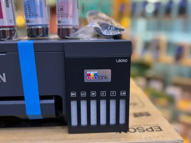 Цветной принтер A4 Epson EcoTank L8050, Душанбе - 2