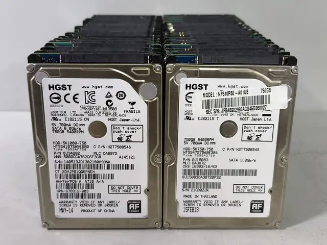 Жёсткий диск для ноутбуков HGST 750GB, Душанбе