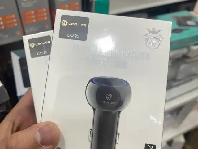 Авто зарядник Lenyes CA825 USB+Type-C Fast Charging PD 52.5W Original, Душанбе