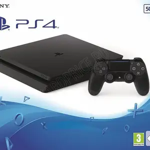 Игровая приставка Playstation 4 Slim New Jet Black Edition, Душанбе