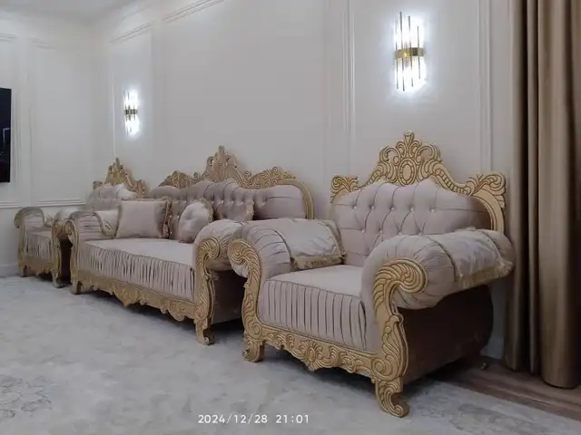 Диван с креслами GOLD, Душанбе