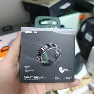 Умное кольцо Green Lion Smart Ring Pro With Digital Display 11, черный, Душанбе