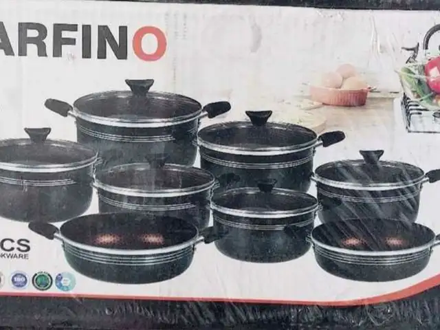 Набор кастрюль Zarfino-15PCS, Душанбе